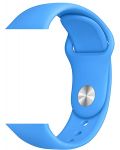 Каишка Trender - Silicone, Apple Watch, 44/45 mm, синя - 1t