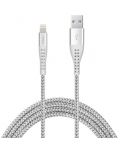 Кабел ttec - ExtremeCable, Lightning/USB-A, 1.5 m, сив - 2t