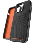 Калъф Gear4 - Denali Snap, iPhone 13 Pro Max, черен/оранжев - 3t