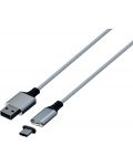 Кабел Konix - Mythics Premium Magnetic Cable 3 m, бял (Xbox Series X/S) - 2t