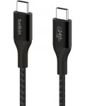 Кабел Belkin - Boost Charge, USB-C/USB-C, 240W, 2 m, черен - 1t