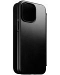 Калъф Nomad - Leather Folio MagSafe, iPhone 14 Pro Max, черен - 3t