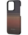 Калъф Pitaka - MagEZ 5 case, iPhone 15 Pro, sunset - 5t