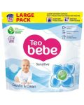 Капсули за пране Teo Bebe Gentle & Clean - Sensitive, 26 капсули - 1t