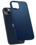 Калъф Spigen - Thin Fit, iPhone 14 Plus, син - 8t