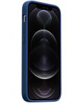 Калъф Next One - Silicon MagSafe, iPhone 12/12 Pro, син - 3t