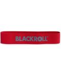 Къс ластик с умерено съпротивление Blackroll - Loop Band, червен - 1t