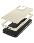 Калъф Spigen - Thin Fit, iPhone 15 Pro Max, Mute Beige - 2t