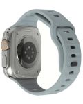 Каишка Mobile Origin - Strap, Apple Watch 49mm/45mm/44mm/42mm, Light Gray - 2t