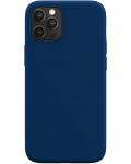 Калъф Next One - Silicon MagSafe, iPhone 12/12 Pro, син - 1t