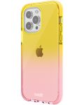 Калъф Holdit - SeeThru, iPhone 14 Pro, Bright Pink/Orange Juice - 2t