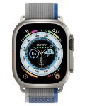 Каишка Next One - Athletic Loop, Apple Watch, 45/49 mm, сребриста - 2t