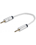 Кабел iFi Audio - 4.4 mm/4.4 mm, 0.3 m, бял - 1t