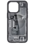 Калъф Spigen - Ultra Hybrid Zero One MagSafe, iPhone 15 Pro, черен - 3t