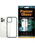 Калъф PanzerGlass - Clear, iPhone 12/12 Pro, прозрачен/зелен - 3t