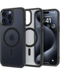Калъф Spigen - Ultra Hybrid MagSafe, iPhone 15 Pro, Frost Black - 1t