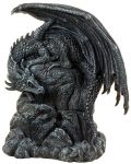 Кадилница Nemesis Now Adult: Dragons - Black Dragon Backflow, 19 cm - 2t