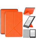 Калъф Garv - Origami, Kindle 2022, оранжев - 2t