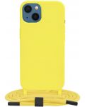 Калъф Techsuit - Crossbody Lanyard, iPhone 13, жълт - 1t