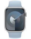 Каишка Apple - Sport Band, Apple Watch, 45 mm, S/M, Light Blue - 3t