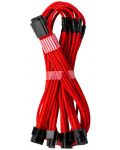 Кабел CableMod - Pro ModMesh 12VHPWR, 16-Pin/4x 8-Pin, червен - 2t