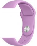 Каишка Trender - Silicone, Apple Watch, 40/41 mm, виолетова - 1t