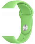 Каишка Trender - Silicone, Apple Watch, 44/45 mm, зелена - 1t