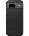 Калъф Spigen - Liquid Air, Google Pixel 8a, черен - 6t