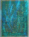 Календар-бележник Paperblanks Verne - 18 х 23 cm, 112 листа, 2023/2024 - 1t
