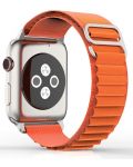 Каишка Techsuit - W037 Nylon, Apple Watch, 38/40/41 mm, оранжева - 1t