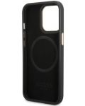 Калъф Guess - 4G MagSafe, iPhone 14 Pro Max, черен - 7t