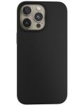 Калъф Next One - Black Silicone MagSafe, iPhone 15 Pro Мах, черен - 1t