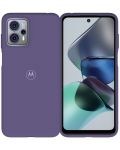Калъф Motorola - Premium Soft, Moto G13, лилав - 2t