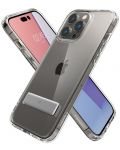 Калъф Spigen - Ultra Hybrid S, iPhone 14 Pro Max, прозрачен - 5t