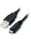 Кабел VCom - CU271, USB-A/Micro USB, 1 m, черен - 1t