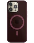 Калъф Next One - Claret Mist Shield MagSafe, iPhone 15 Pro, червен - 1t