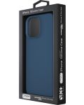 Калъф Next One - Silicon MagSafe, iPhone 13 Pro Max, син - 6t
