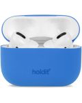 Kaлъф Holdit -Silicone, AirPods Pro 1/2, Sky Blue - 1t