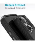 Калъф Speck - Presidio 2 Grip, iPhone 15 Pro, MagSafe ClickLock, черен - 6t