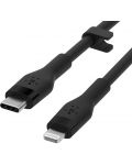 Кабел Belkin - Boost Charge, USB-C/Lightning, 1 m, черен - 3t