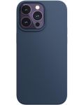 Калъф Next One - Silicon MagSafe, iPhone 14 Pro Max, син - 1t