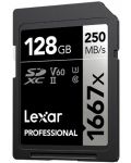 Карта памет Lexar - Professional, 128GB, SDXC, Class10 - 2t