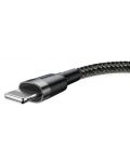 Кабел Baseus - Cafule, USB-A/Lightning, 3 m, черен - 3t