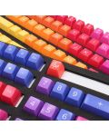 Капачки за механична клавиатура Ducky - Afterglow, 108-Keycap Set - 3t