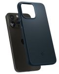 Калъф Spigen - Thin Fit, iPhone 15 Pro, Metal Slate - 3t