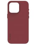 Калъф Decoded - AntiMicrobial Silicone, iPhone 15 Plus, червен - 1t