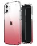 Калъф Speck - Presidio Perfect Clear, iPhone 12 mini, розов - 2t