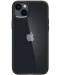 Калъф Spigen - Ultra Hybrid, iPhone 14/13, прозрачен/черен - 4t