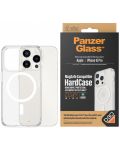 Калъф PanzerGlass - HardCase D3O MagSafe, iPhone 15 Pro, прозрачен - 1t