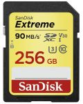 Карта памет SanDisk - Extreme, 256GB, SDXC, Class10 - 1t
